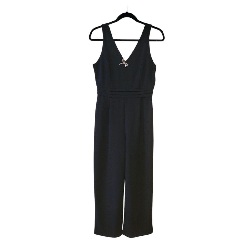 NWT Velvet Fleur‎ Black Jumpsuit Size 8